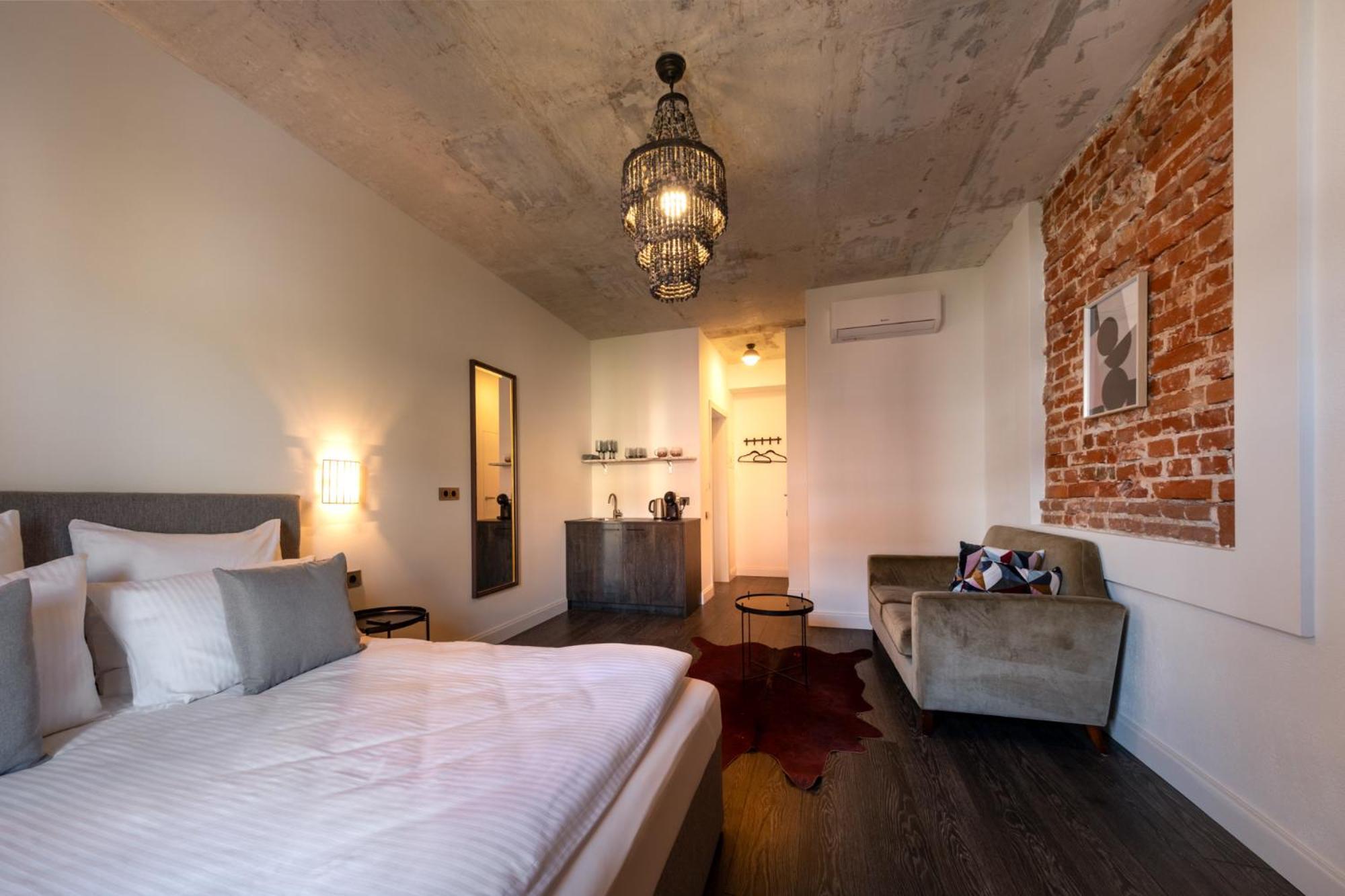 كلابيدا Turgaus Self Check-In Old Town Aparthotel المظهر الخارجي الصورة